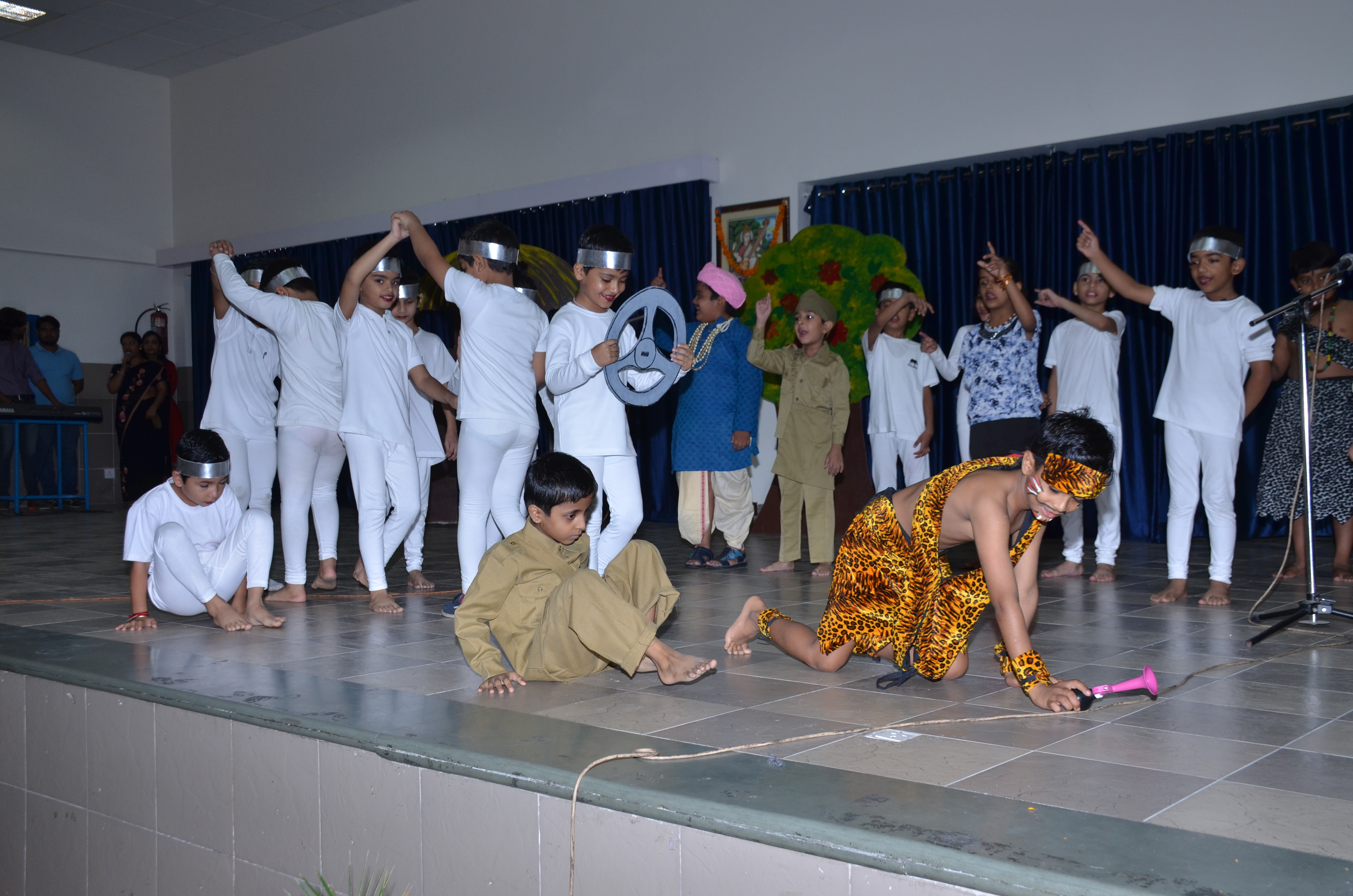 Grade II ‘Techno-word’ class show held at Sanskar School 